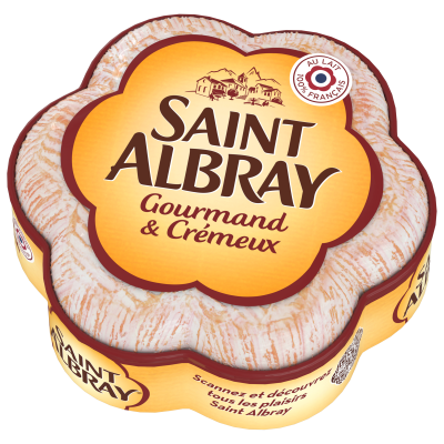Un Saint Albray Gourmand et Crémeux 200g