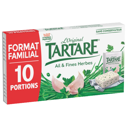 Un Tartare Ail & Fines Herbes 10 portions 160g
